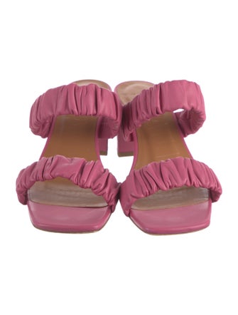 Staud Leather Slides