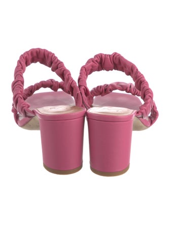 Staud Leather Slides