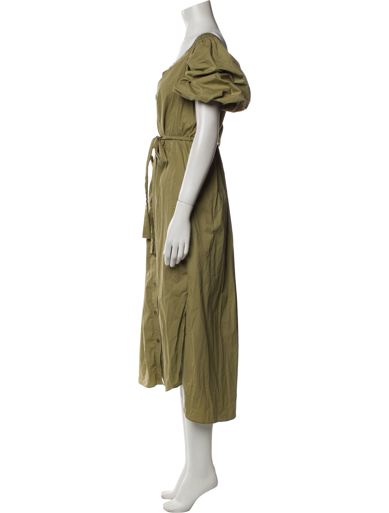 Staud Off-The-Shoulder Long Dress