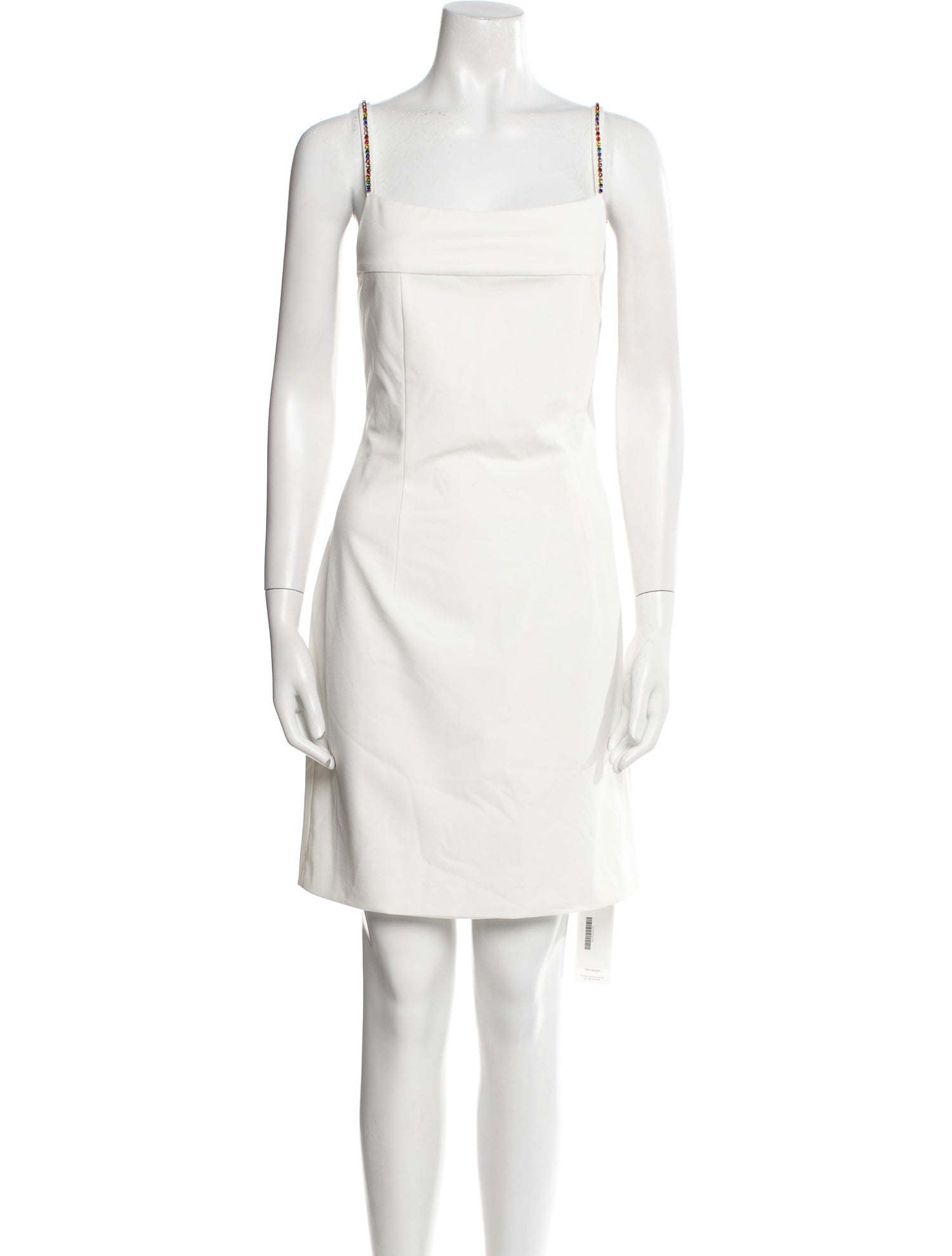 Staud Square Neckline Mini Dress