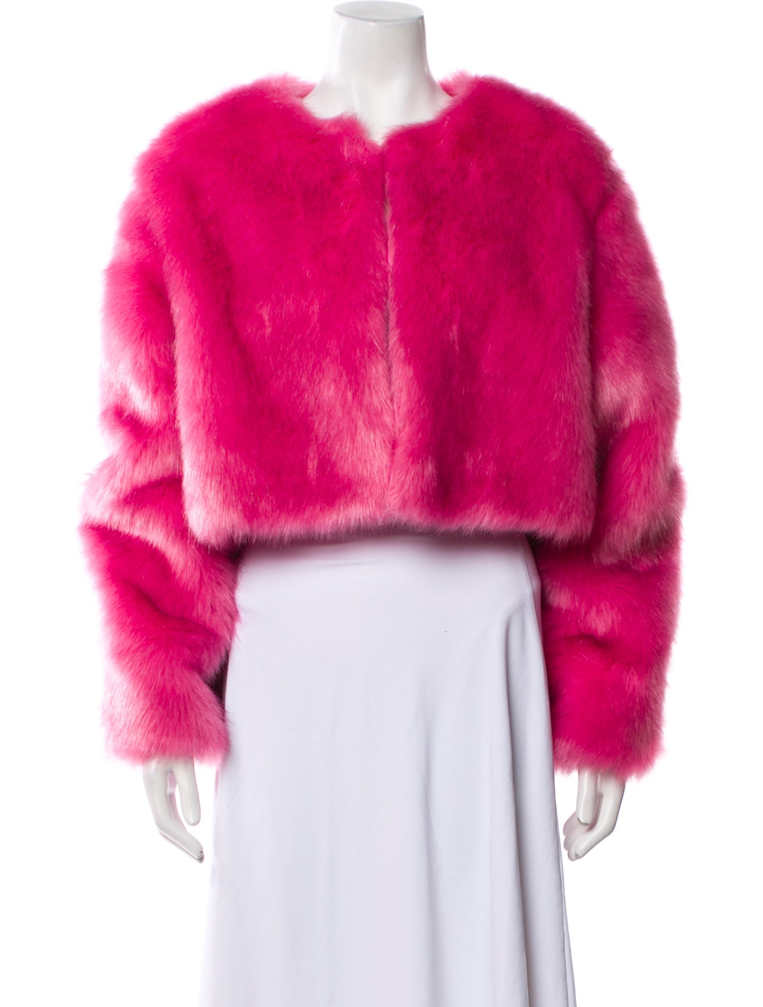 Staud Faux Fur Faux Fur Jacket