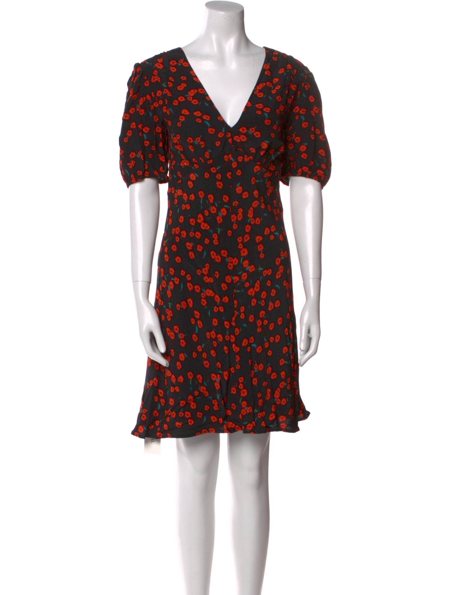 Staud Printed Mini Dress