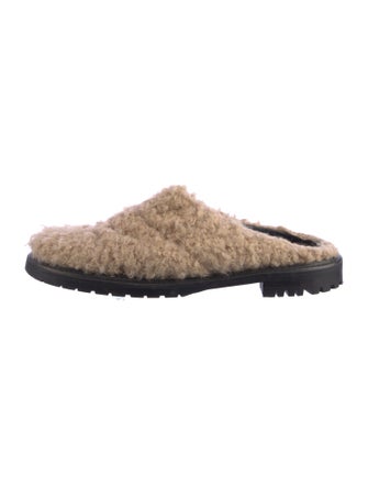 Staud Faux Fur Mules