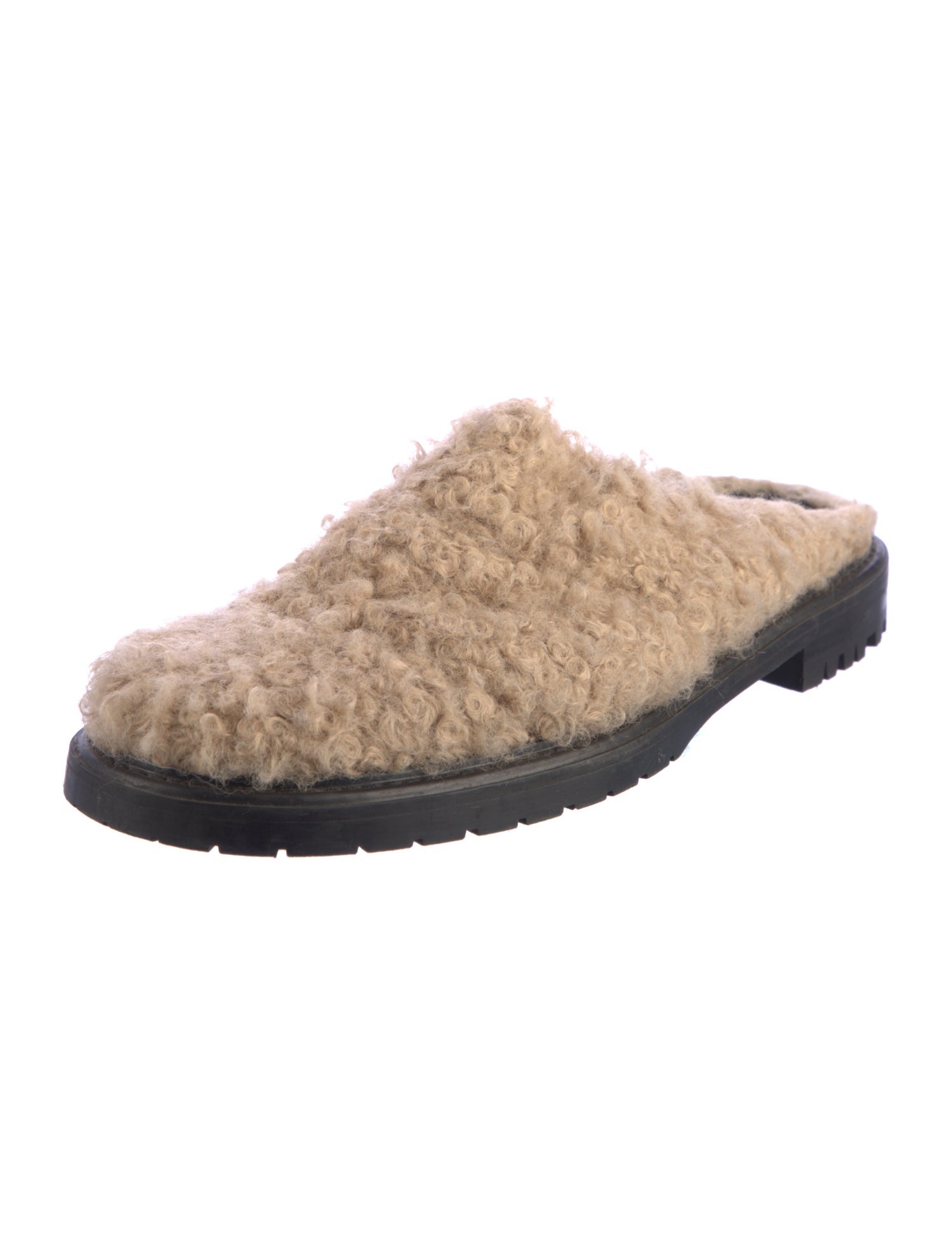 Staud Faux Fur Mules