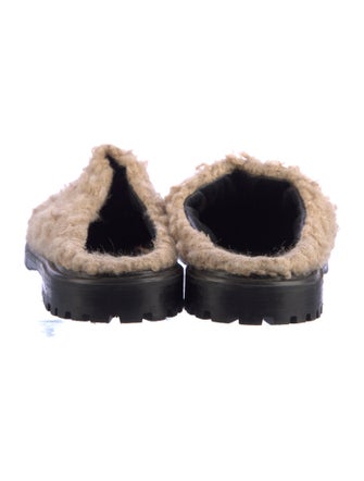 Staud Faux Fur Mules