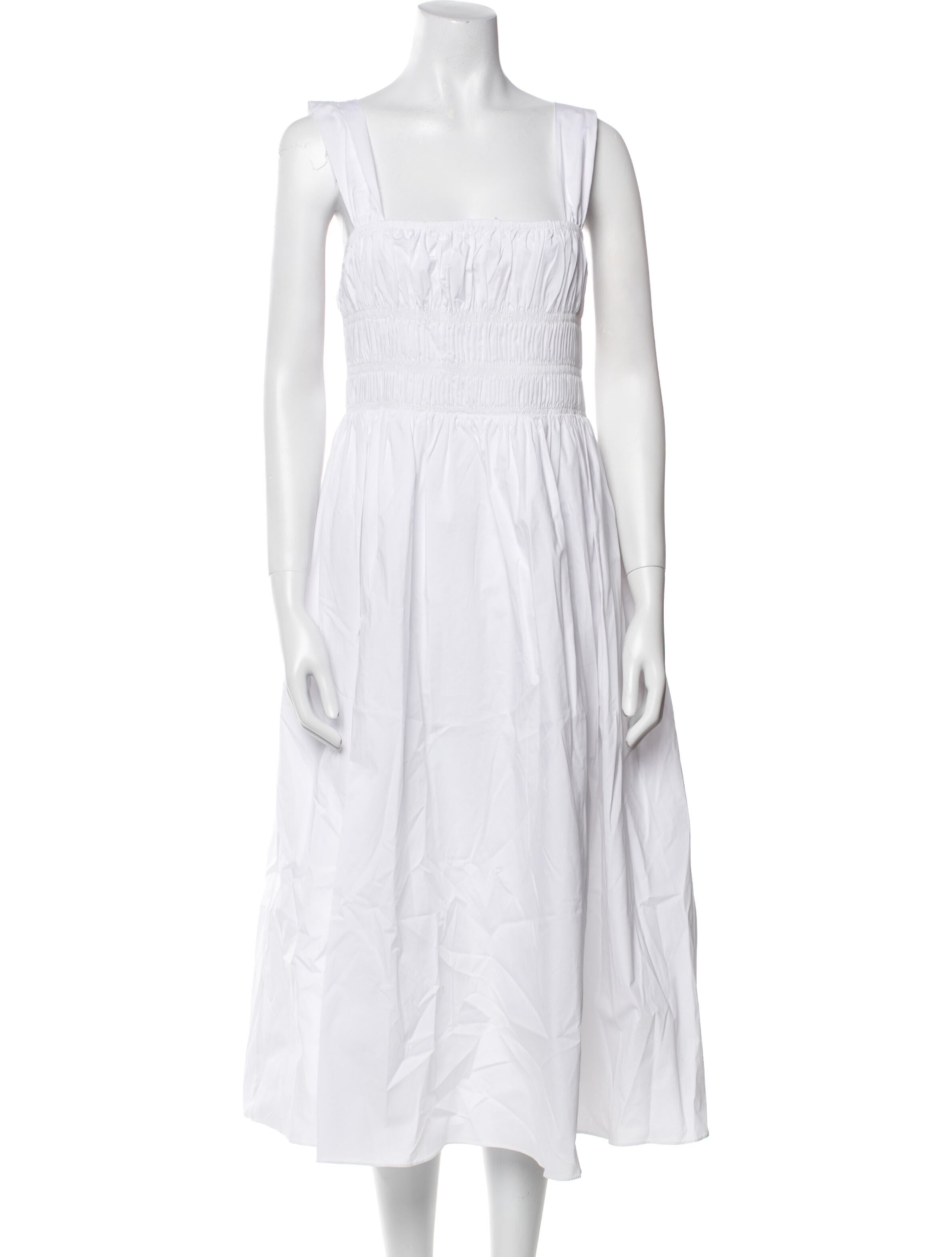 Staud Square Neckline Midi Length Dress w/ Tags