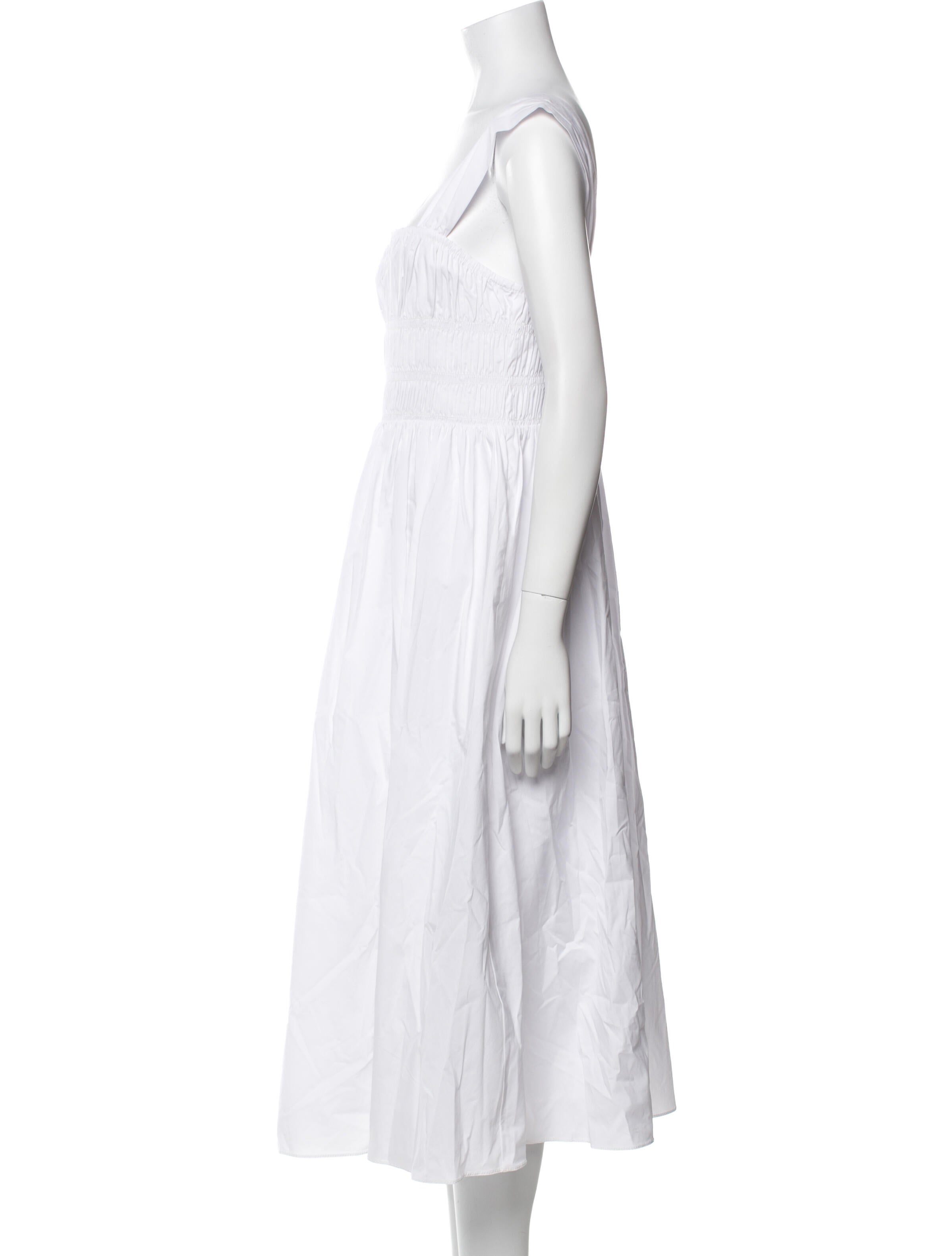 Staud Square Neckline Midi Length Dress w/ Tags