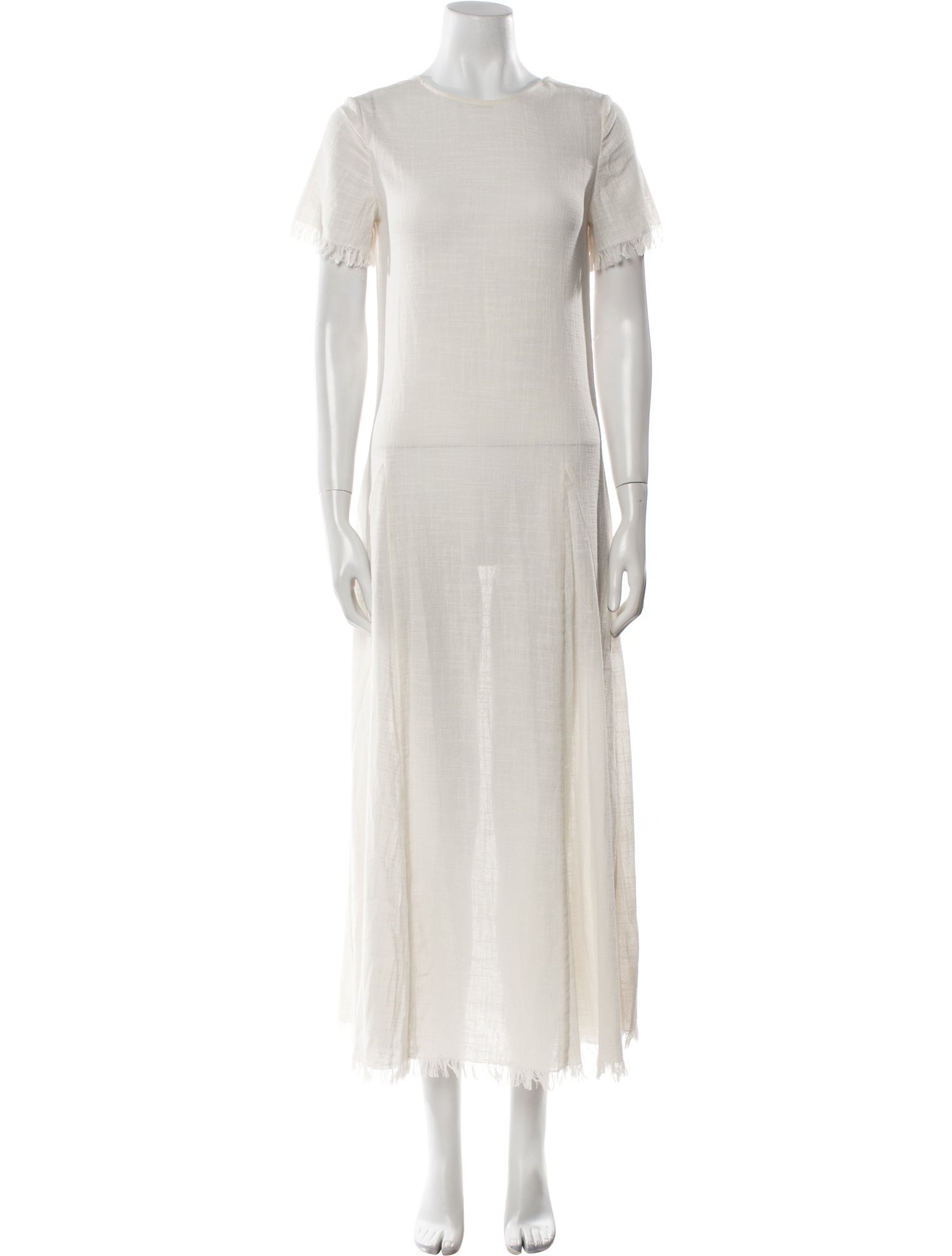 Staud Crew Neck Long Dress