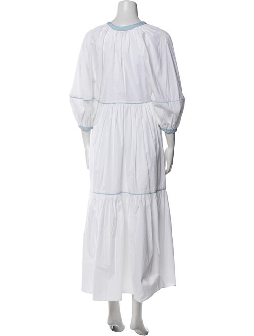 Staud Crew Neck Long Dress