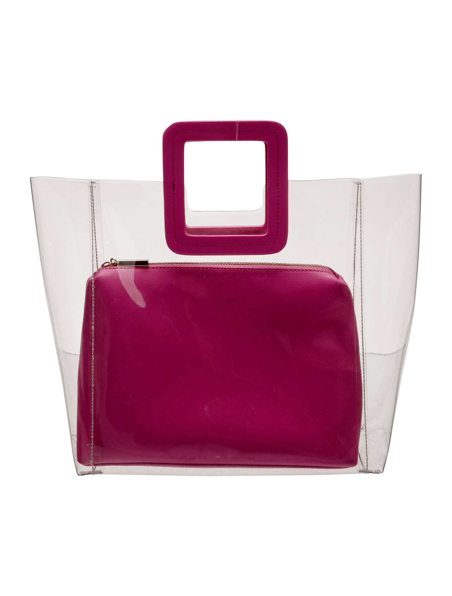 Staud Leather Top Handle Bag