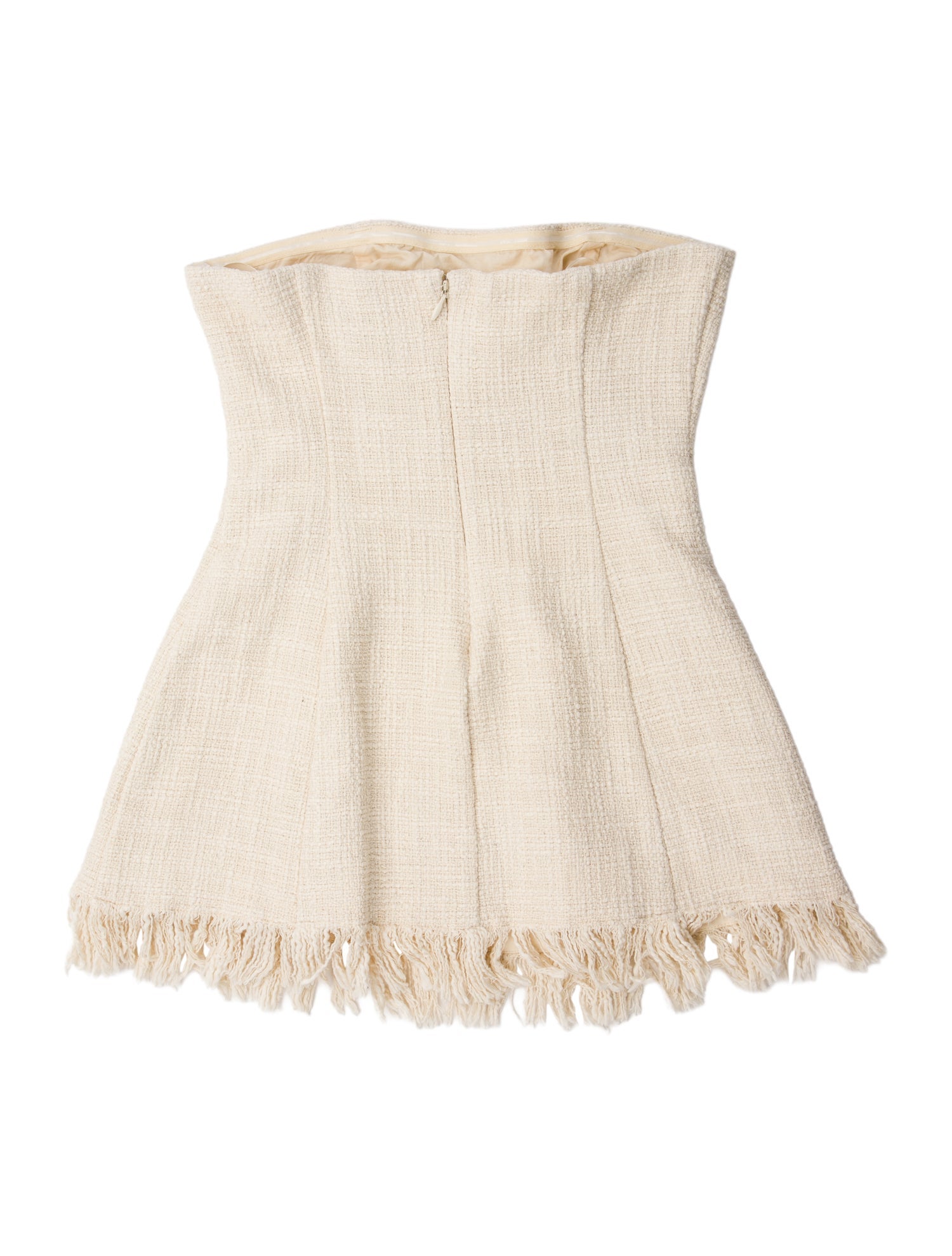 Staud Strapless Crop Top