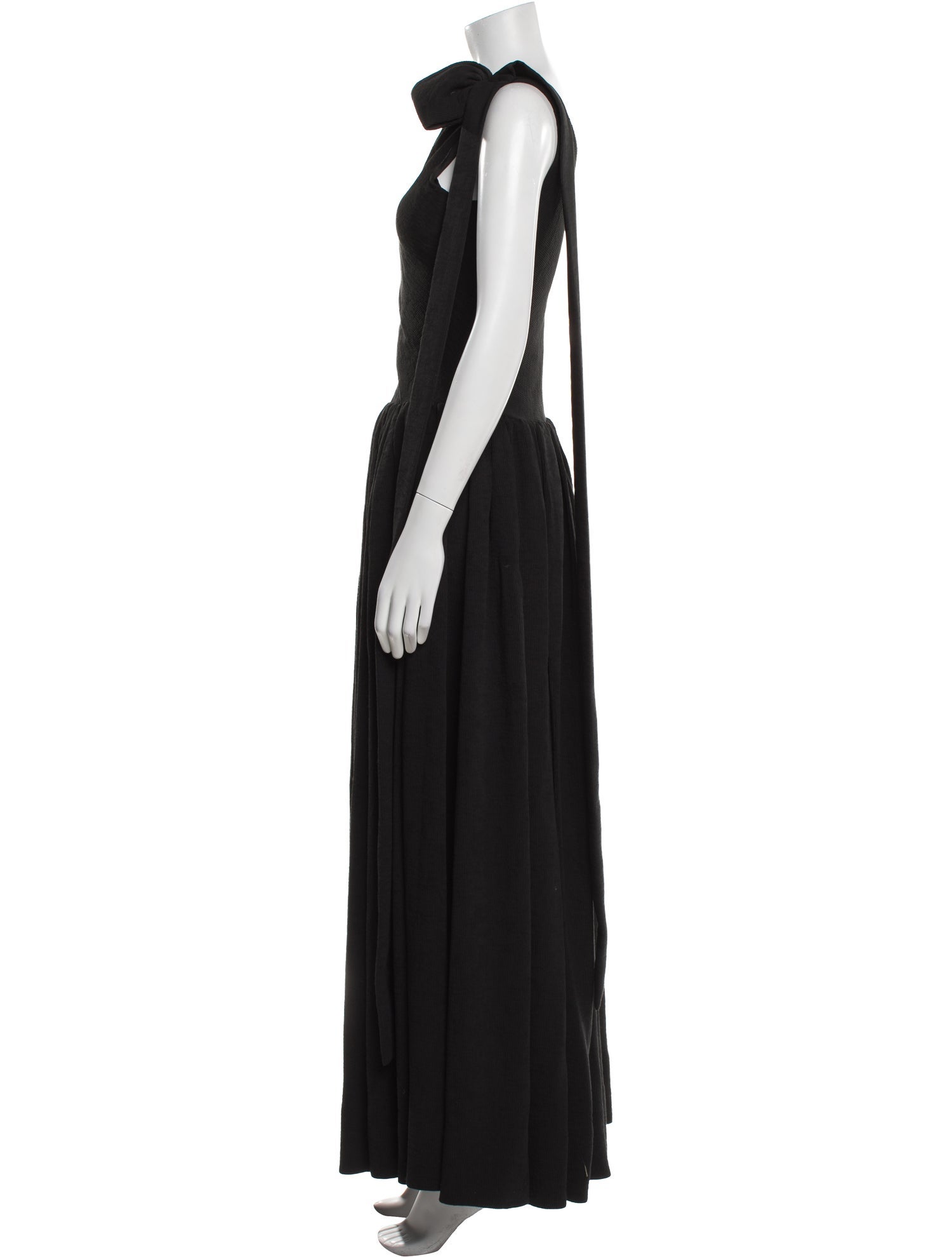 Staud One-Shoulder Long Dress