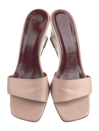 Staud Leather Slides