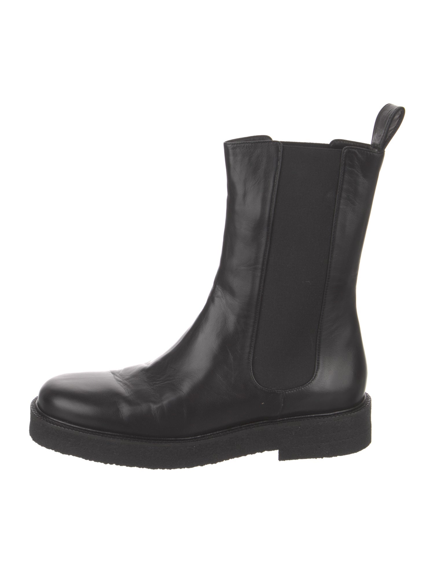 Staud Leather Chelsea Boots