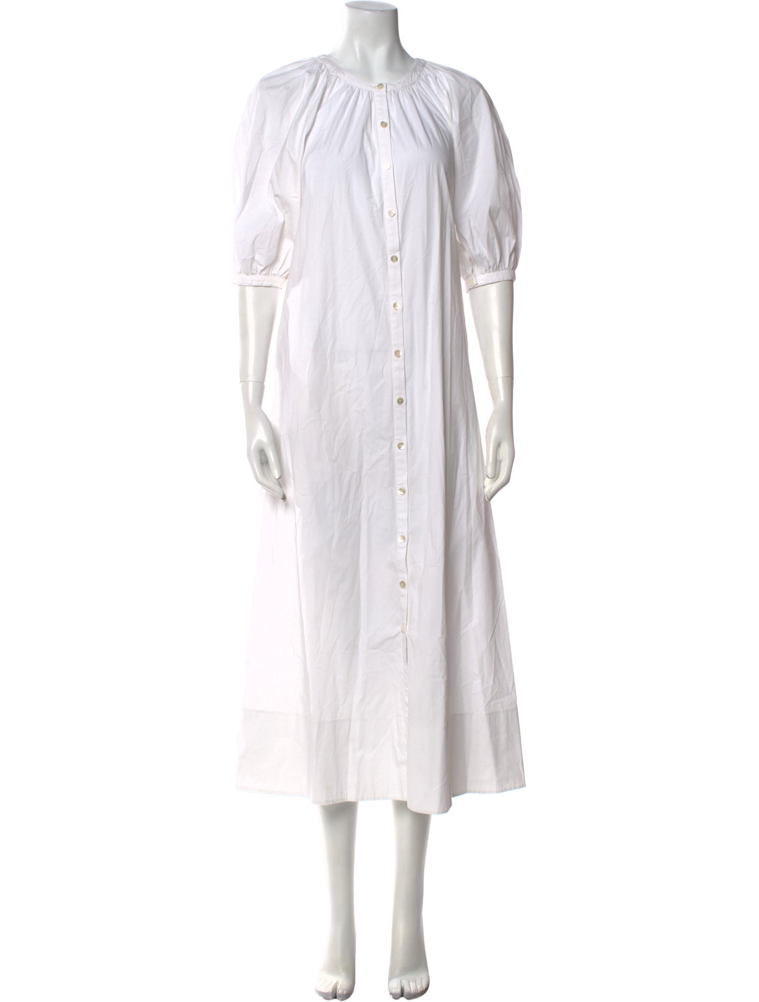 Staud Crew Neck Long Dress