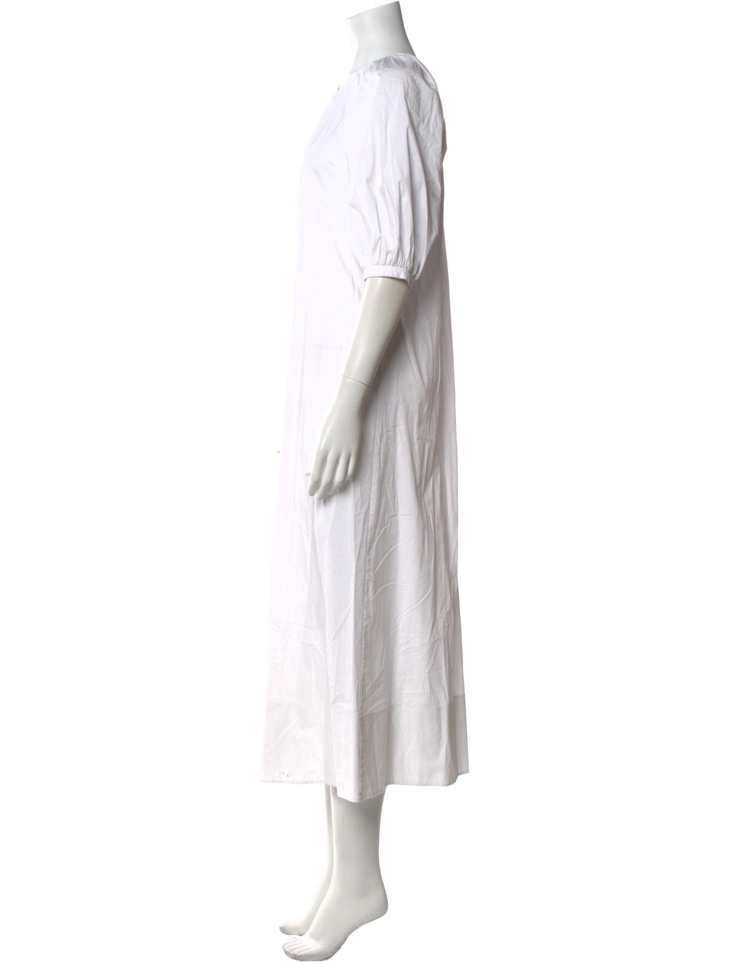 Staud Crew Neck Long Dress