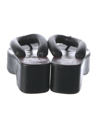 Staud Leather Slides