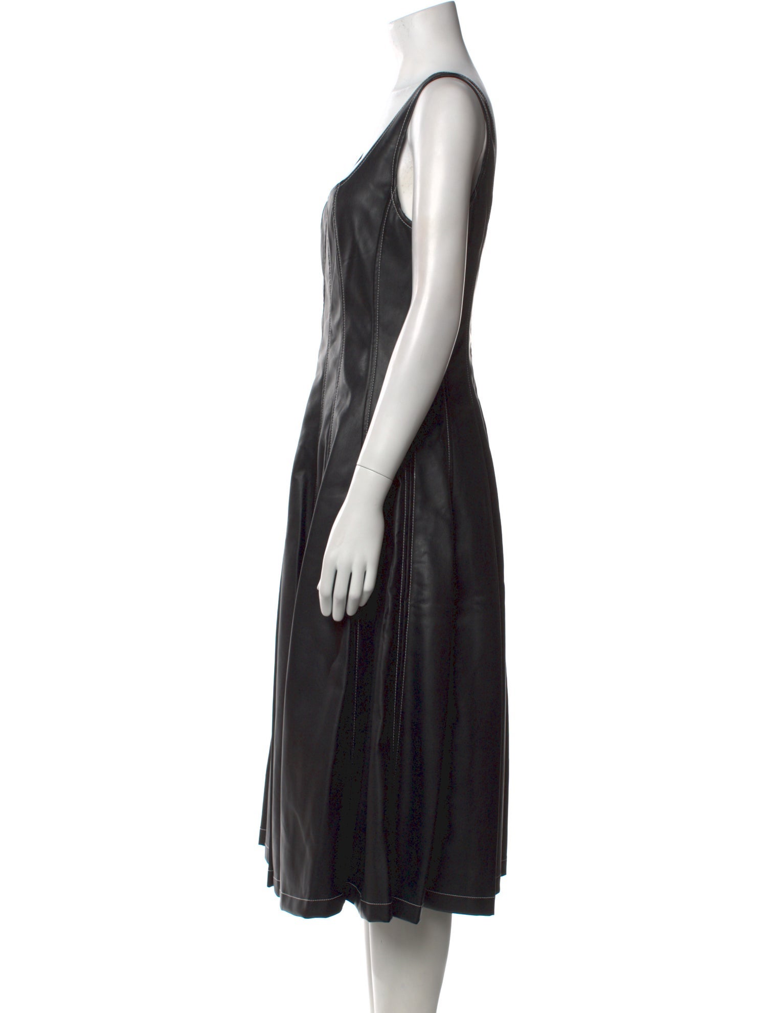 Staud Square Neckline Midi Length Dress w/ Tags