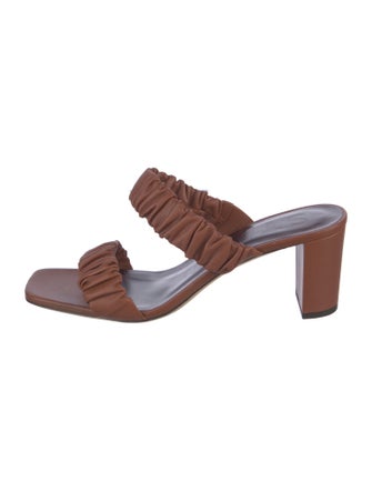 Staud Leather Slides