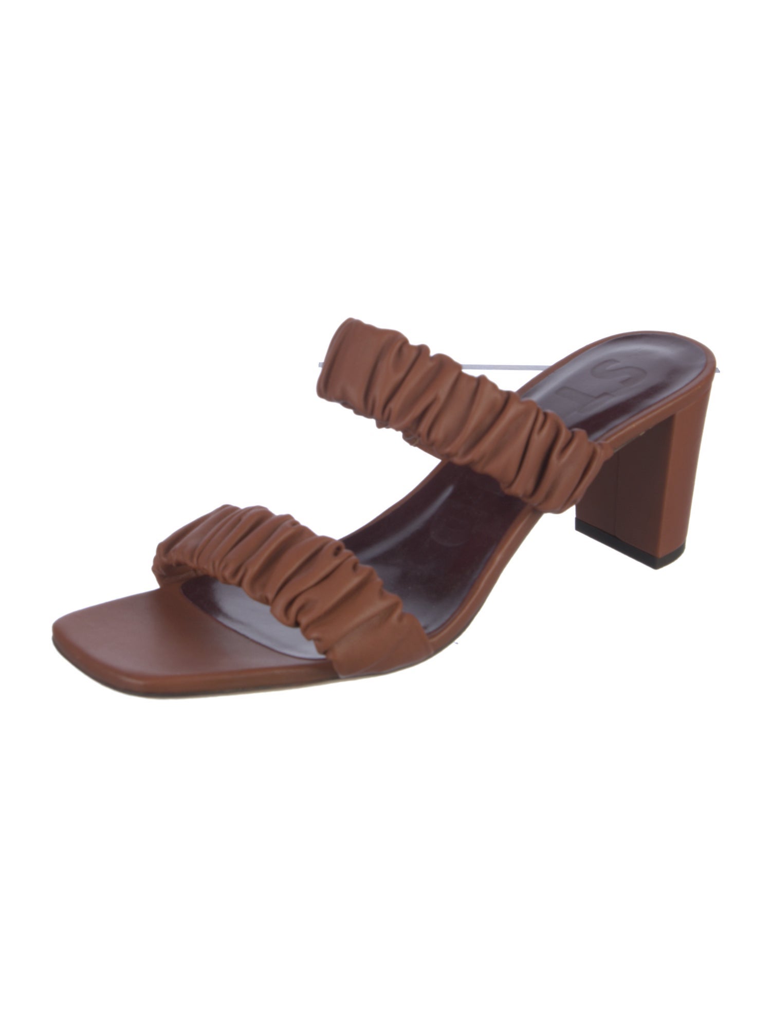 Staud Leather Slides