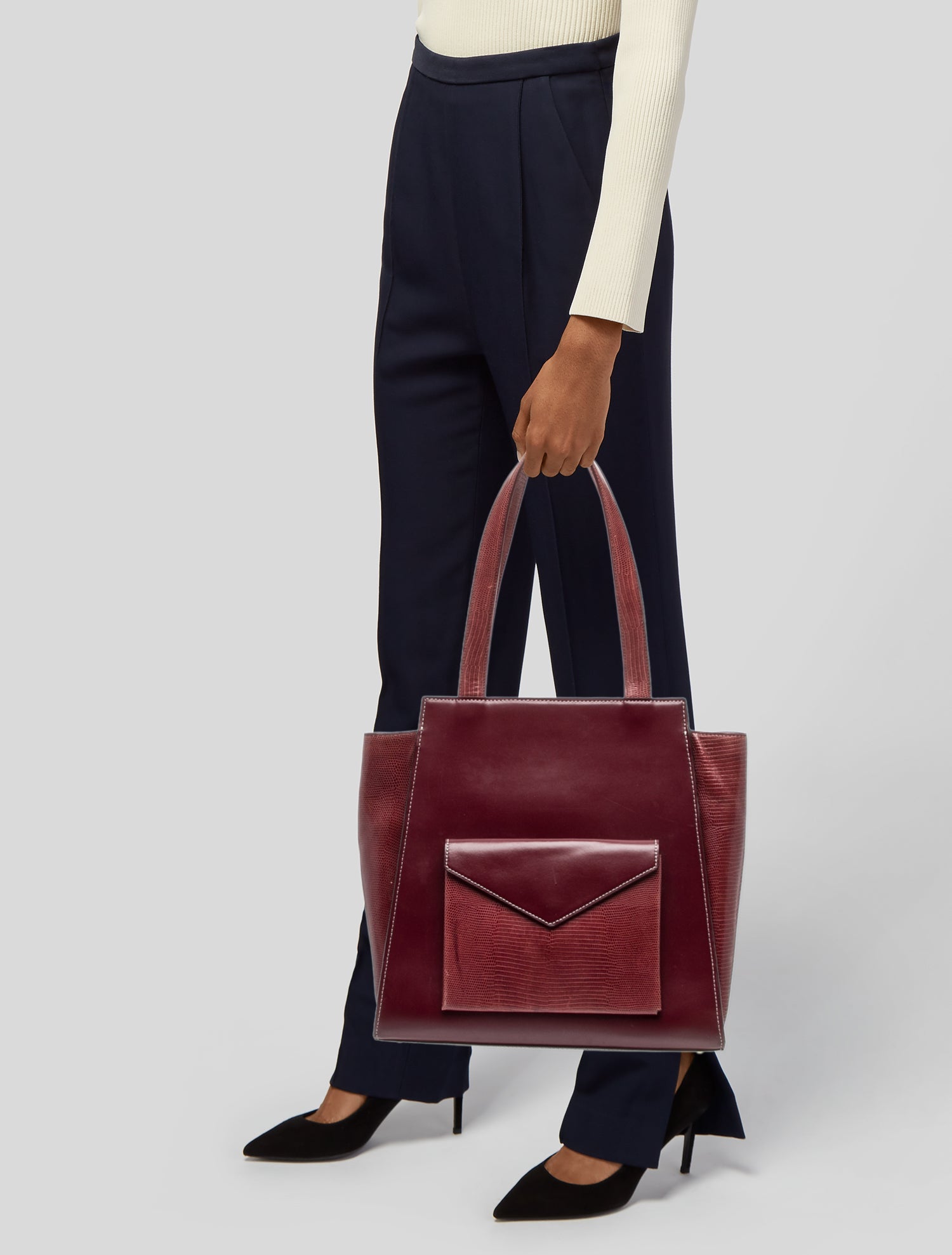 Staud Leather Tote
