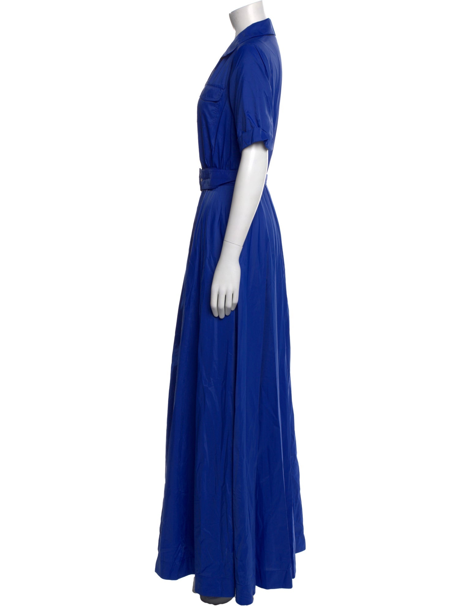 Staud Nylon Long Dress