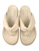 Staud Leather Flip Flops