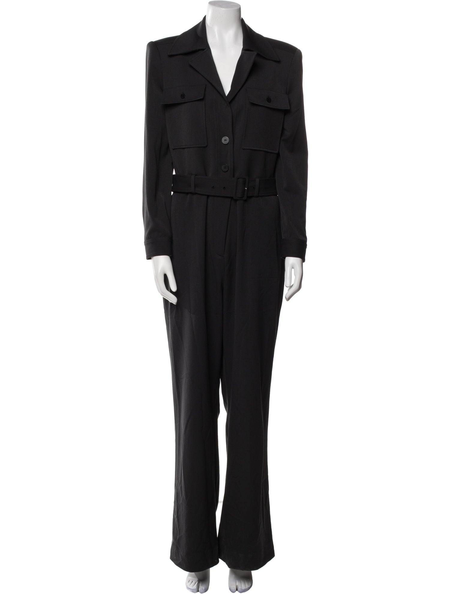 Staud V-Neck Jumpsuit