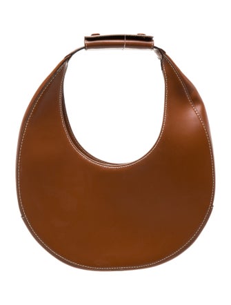Staud Leather Top Handle Bag
