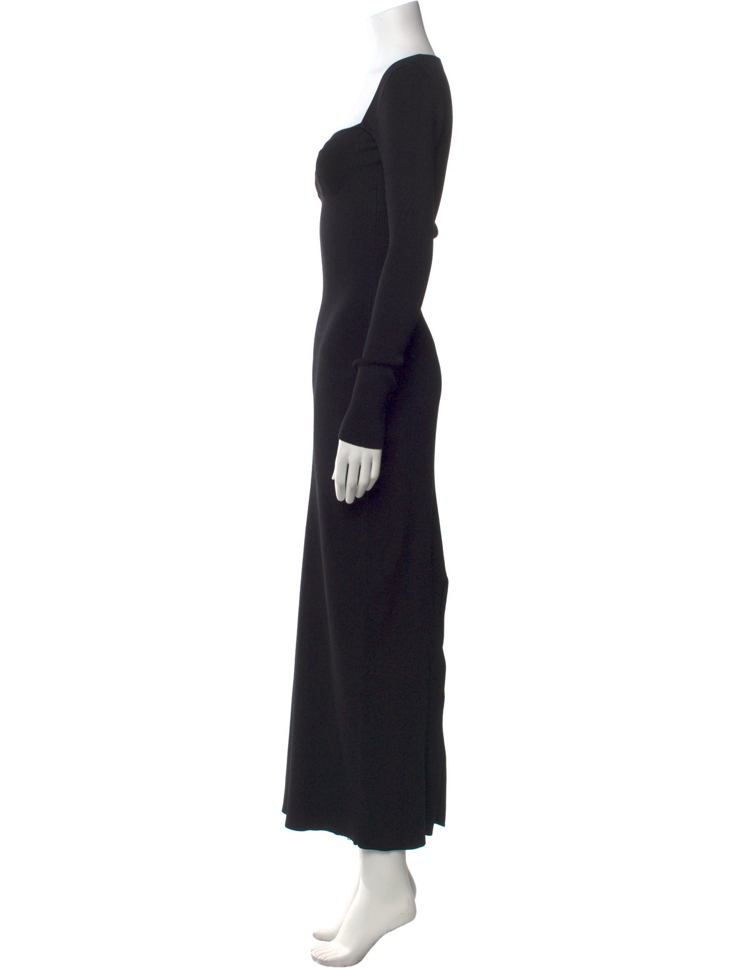 Staud Square Neckline Long Dress