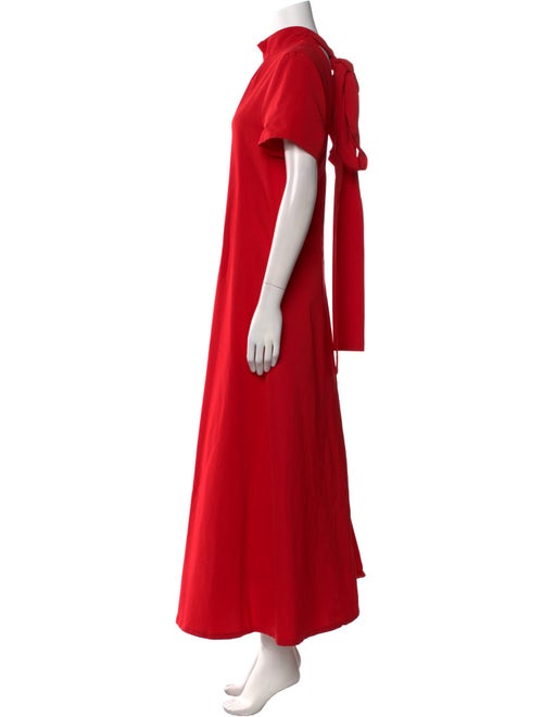 Staud Turtleneck Long Dress