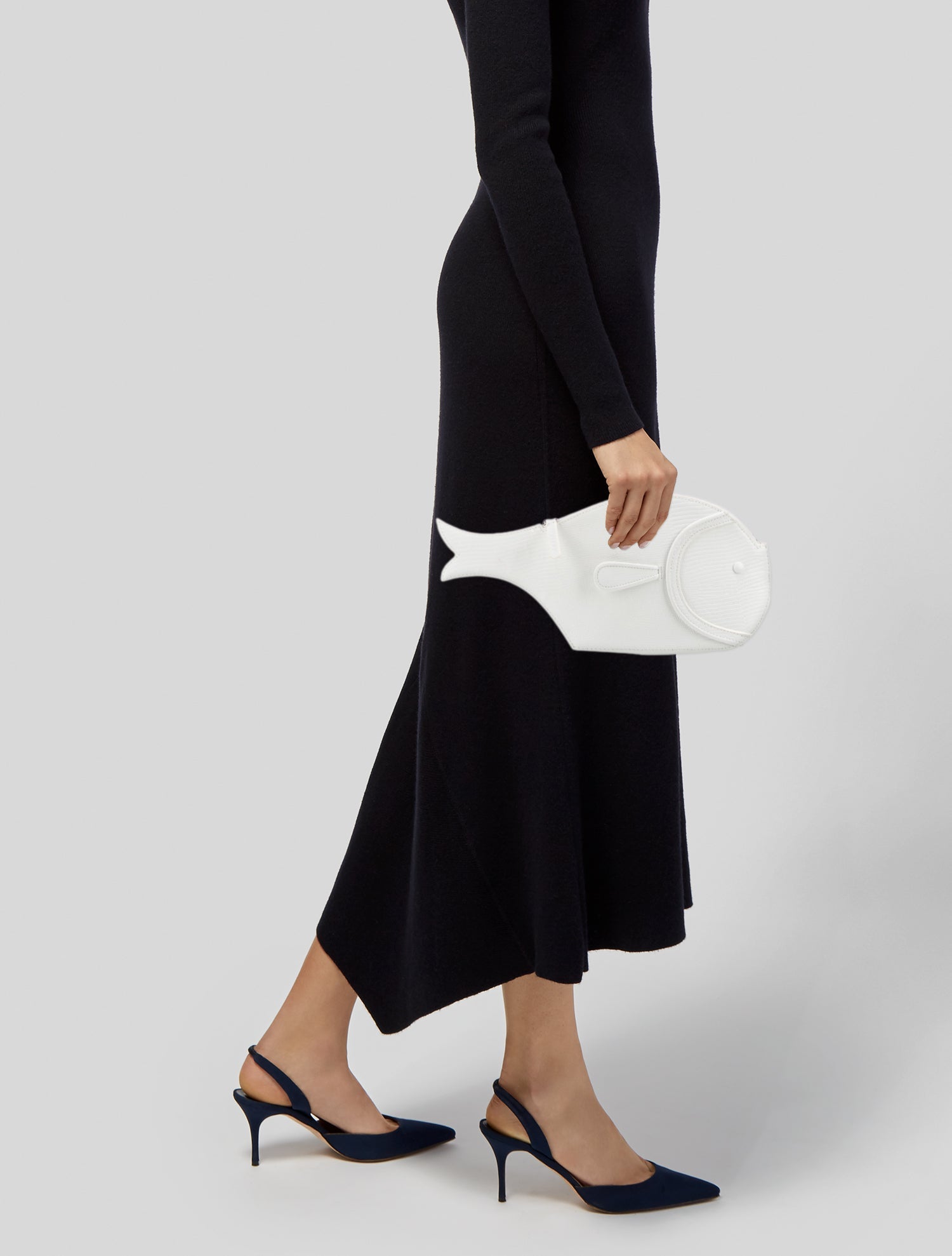 Staud Embossed Leather Belt Bag