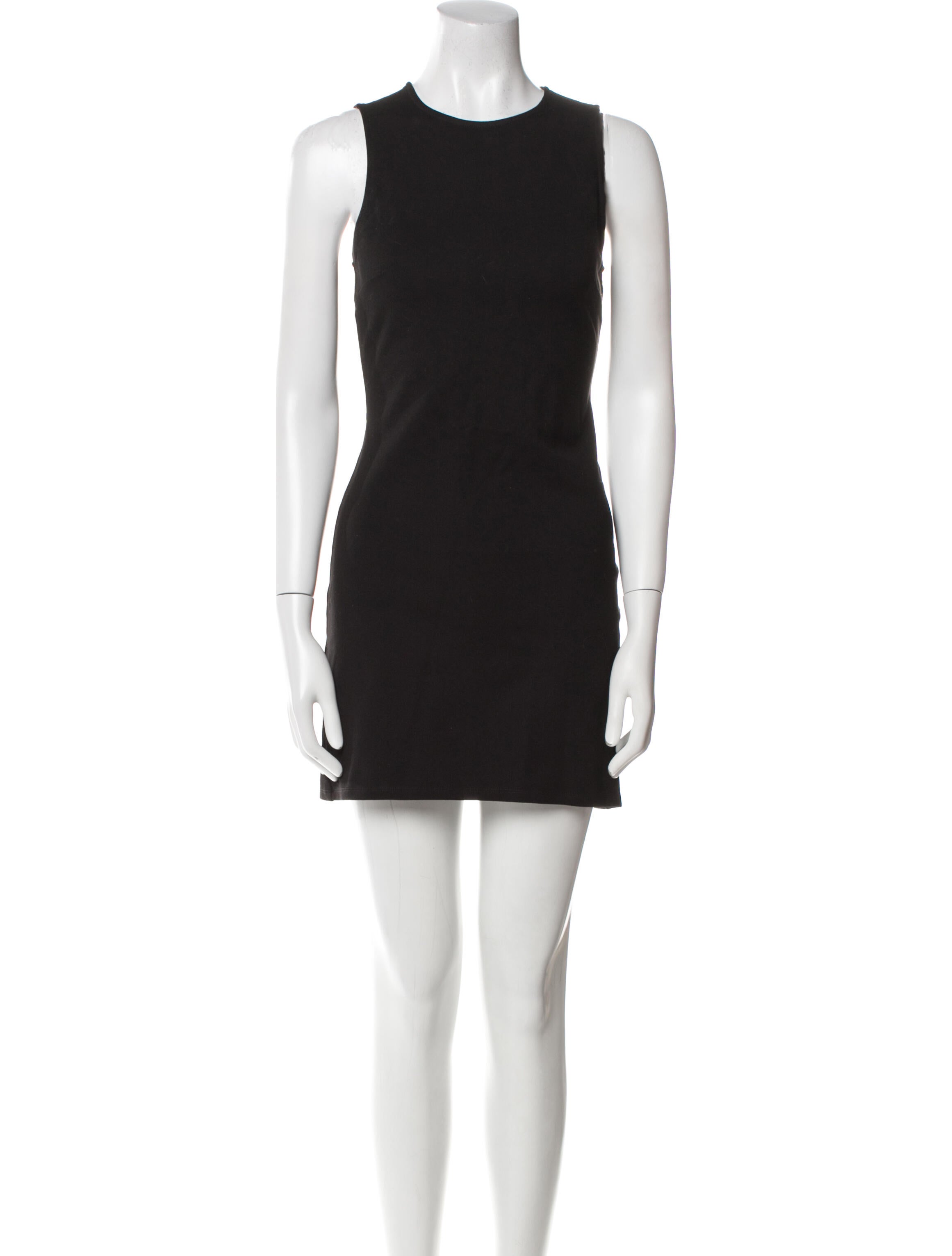 Staud Crew Neck Mini Dress