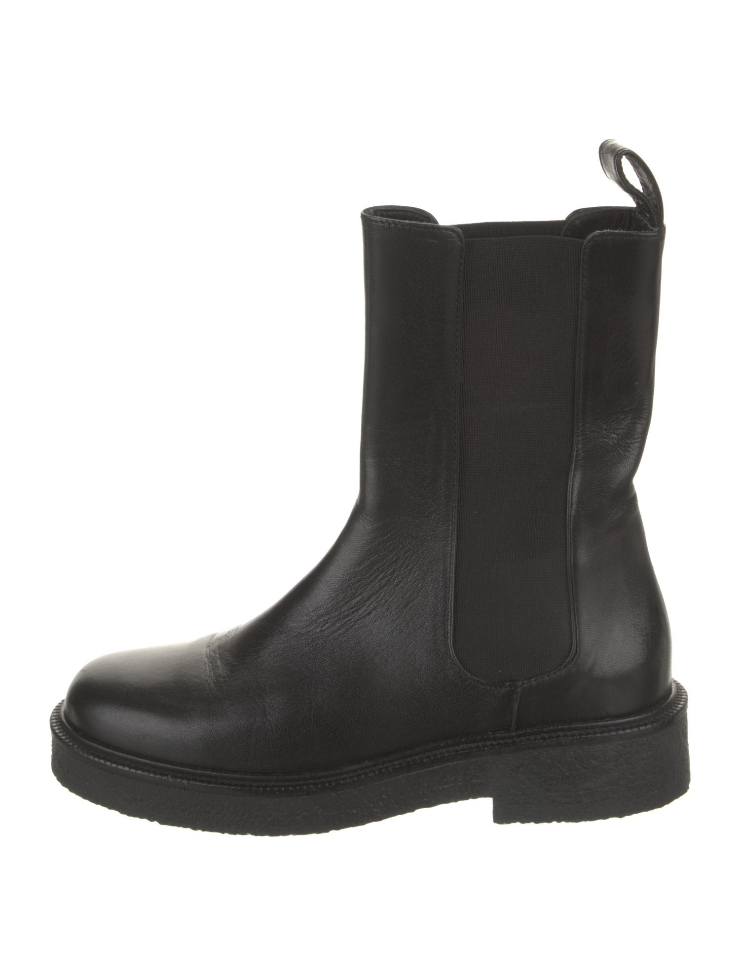 Staud Leather Chelsea Boots