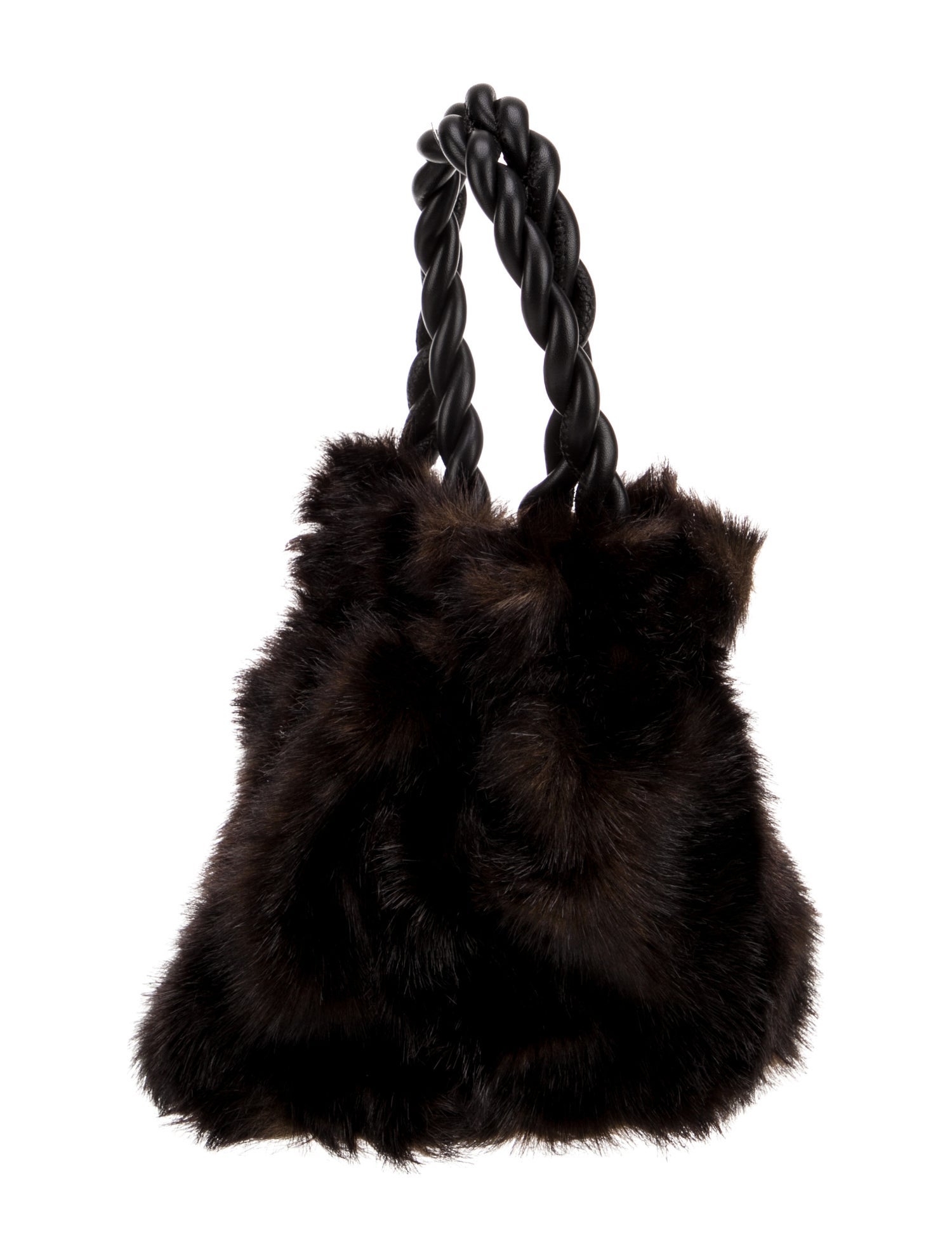 Staud Fur Bucket Bag