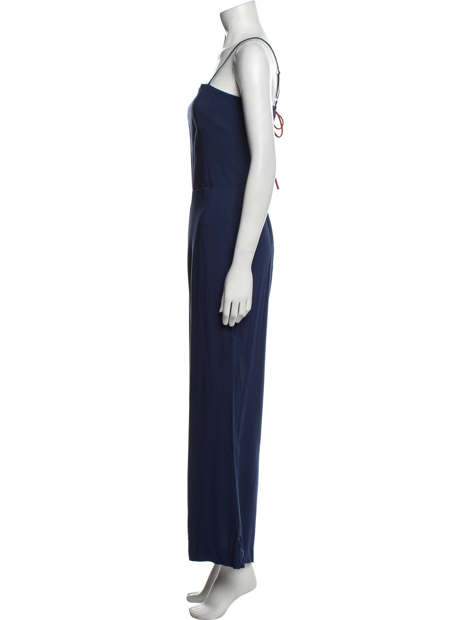 Staud Square Neckline Jumpsuit