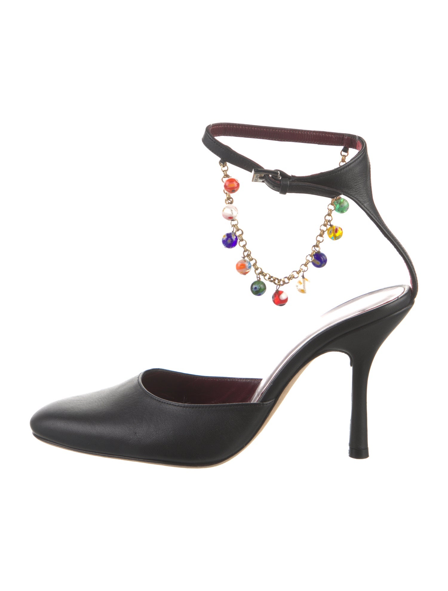 Staud Suede D'Orsay Pumps