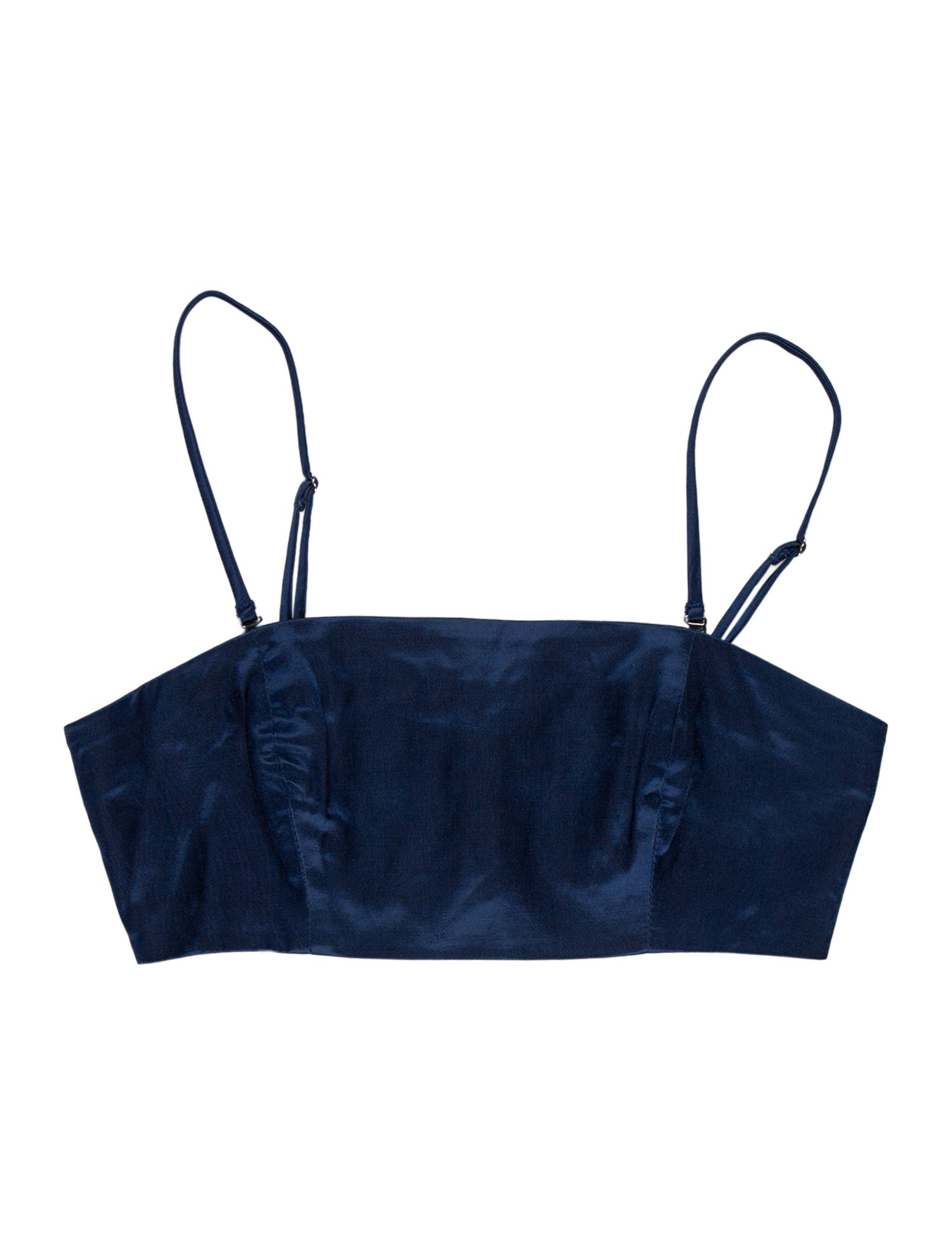 Staud Strapless Crop Top