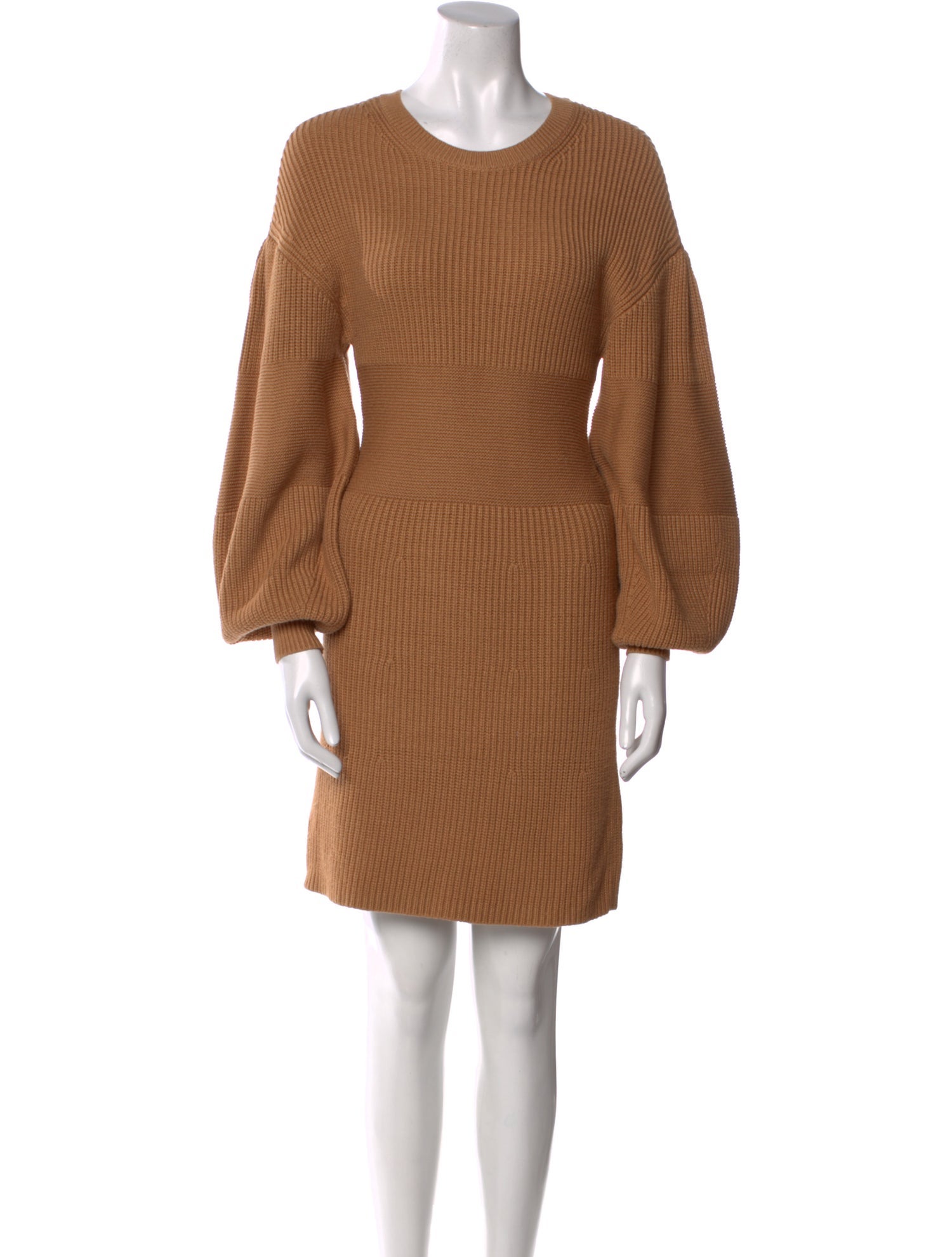 Staud Crew Neck Mini Dress