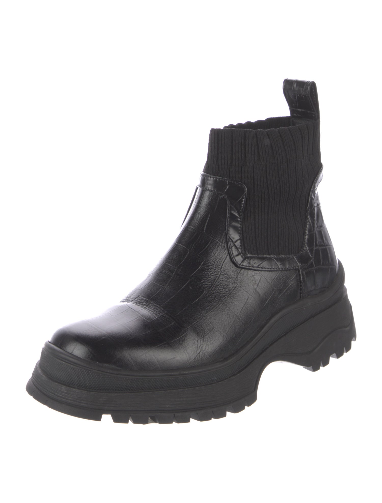 Staud Leather Chelsea Boots