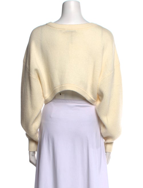 Staud Wool Bateau Neckline Sweater