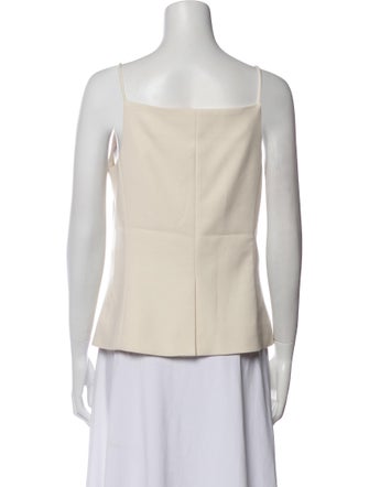 Staud Square Neckline Sleeveless Top