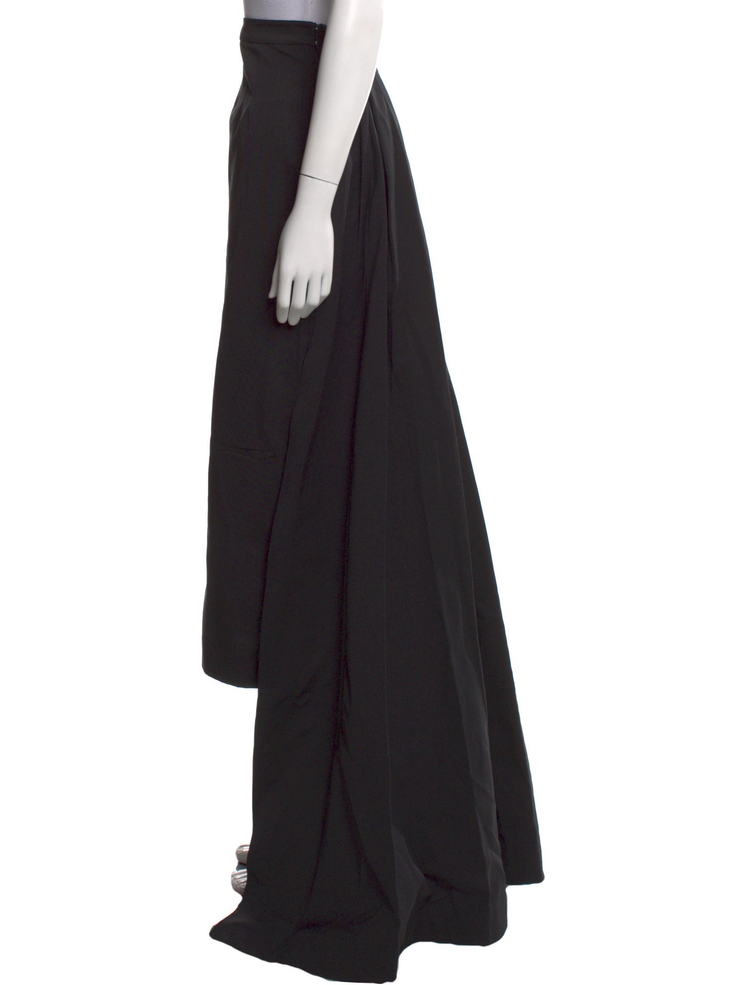 Staud Pleated Accents Long Skirt