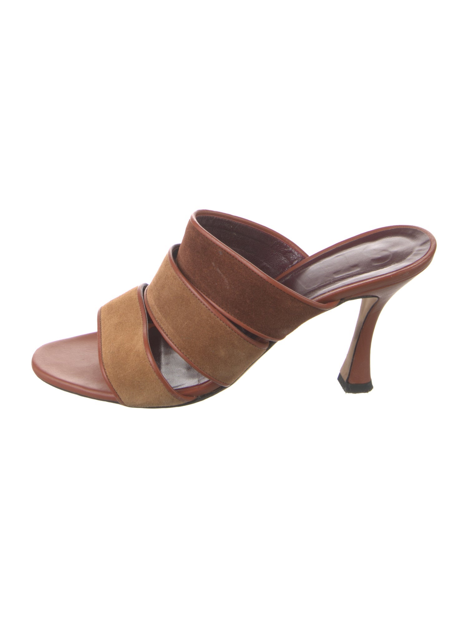 Staud Leather Slides