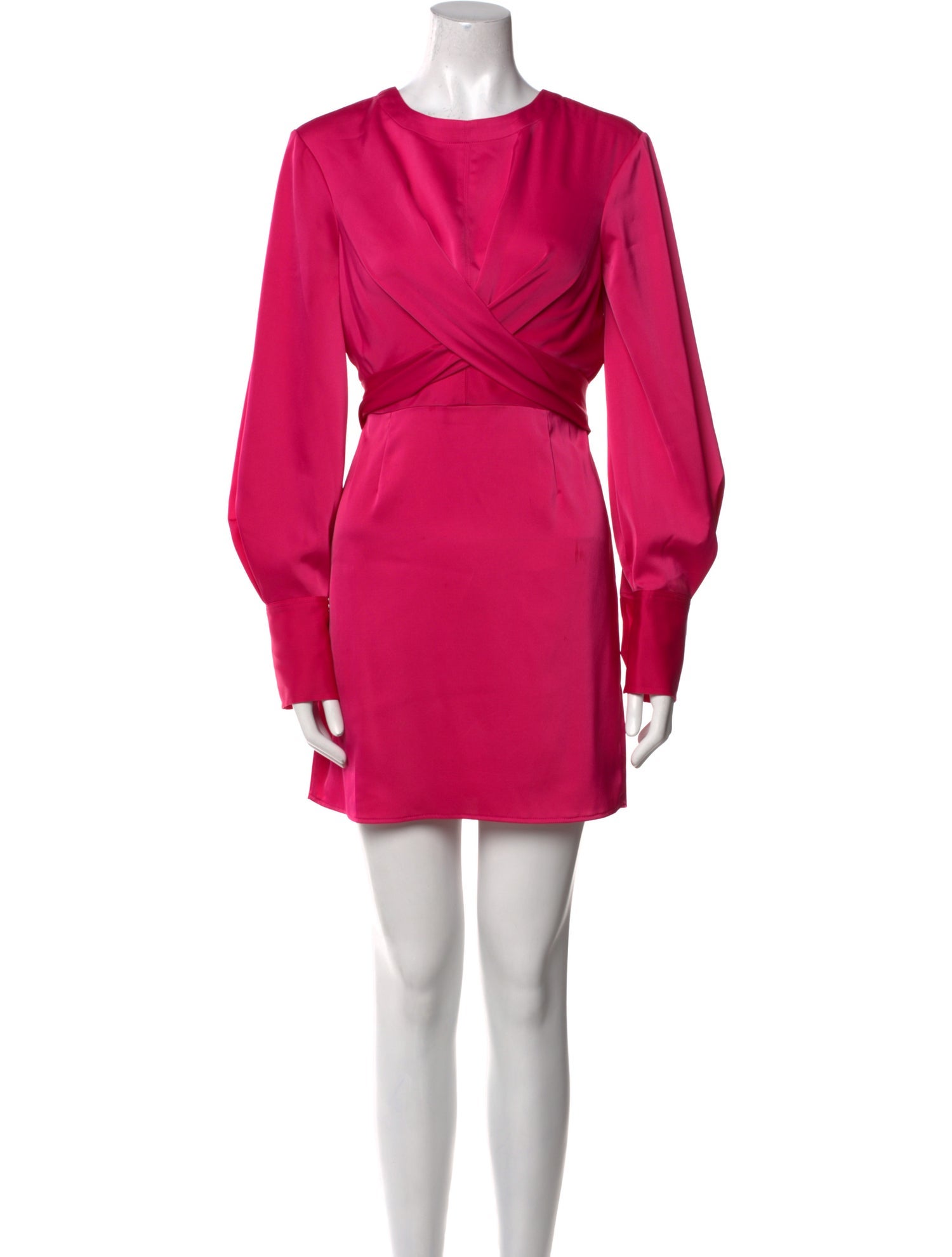 Staud Crew Neck Mini Dress