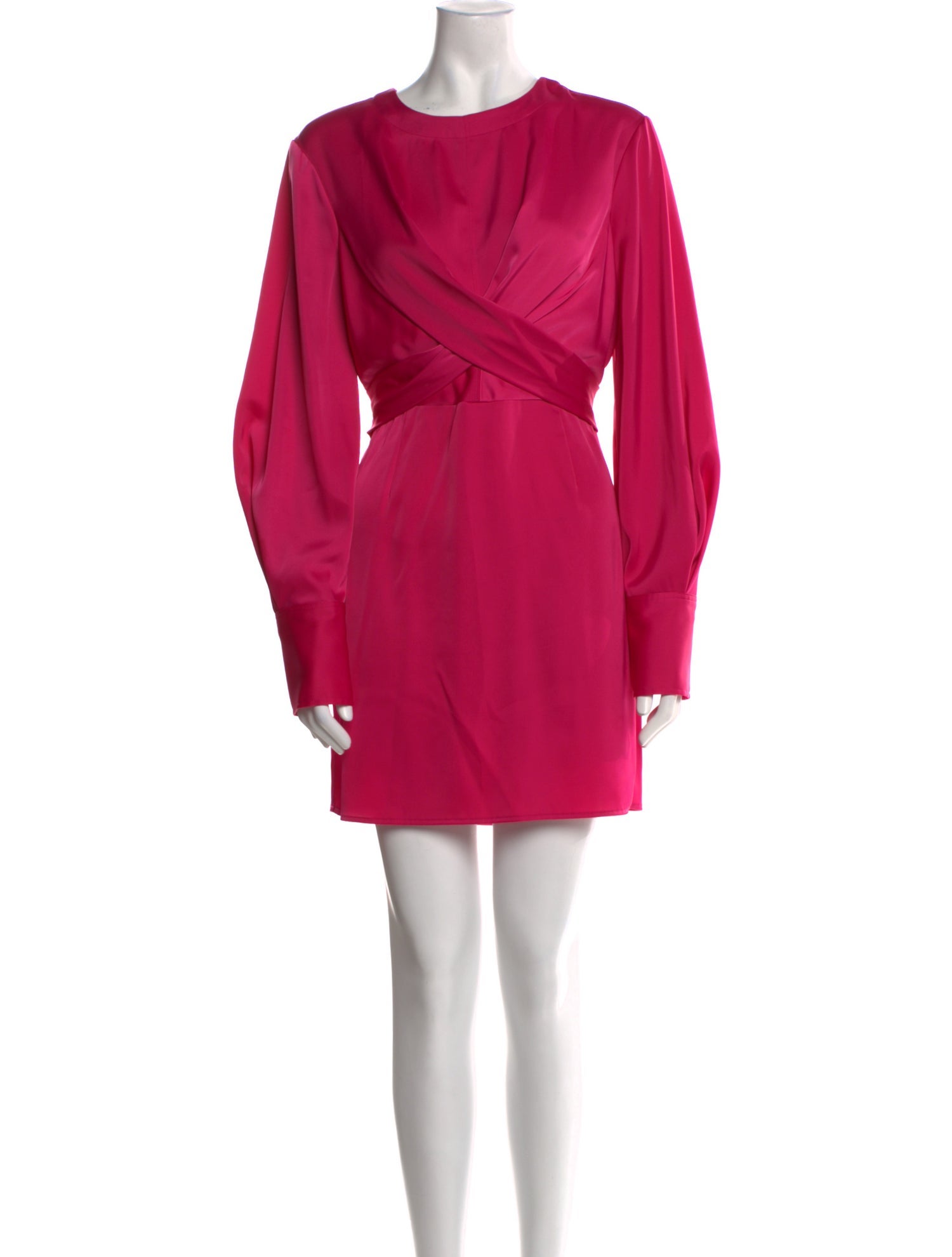 Staud Crew Neck Mini Dress