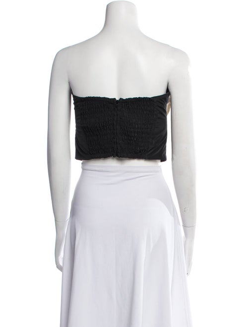 Staud Strapless Crop Top