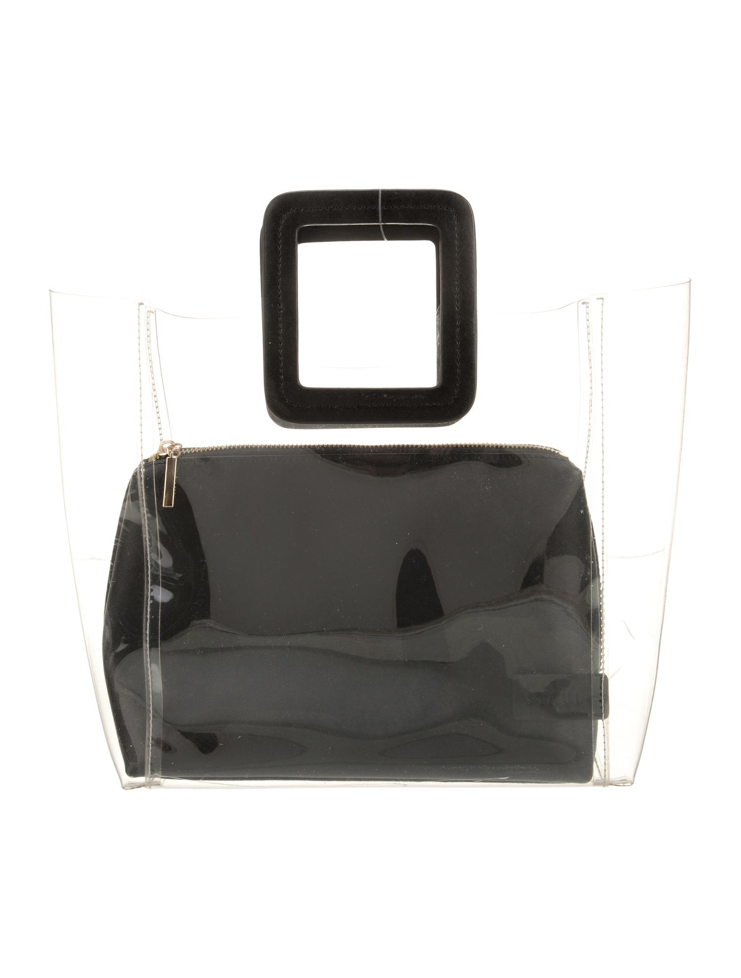 Staud PVC Top Handle Bag