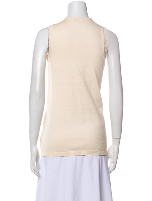 Staud V-Neck Sleeveless Button-Up Top