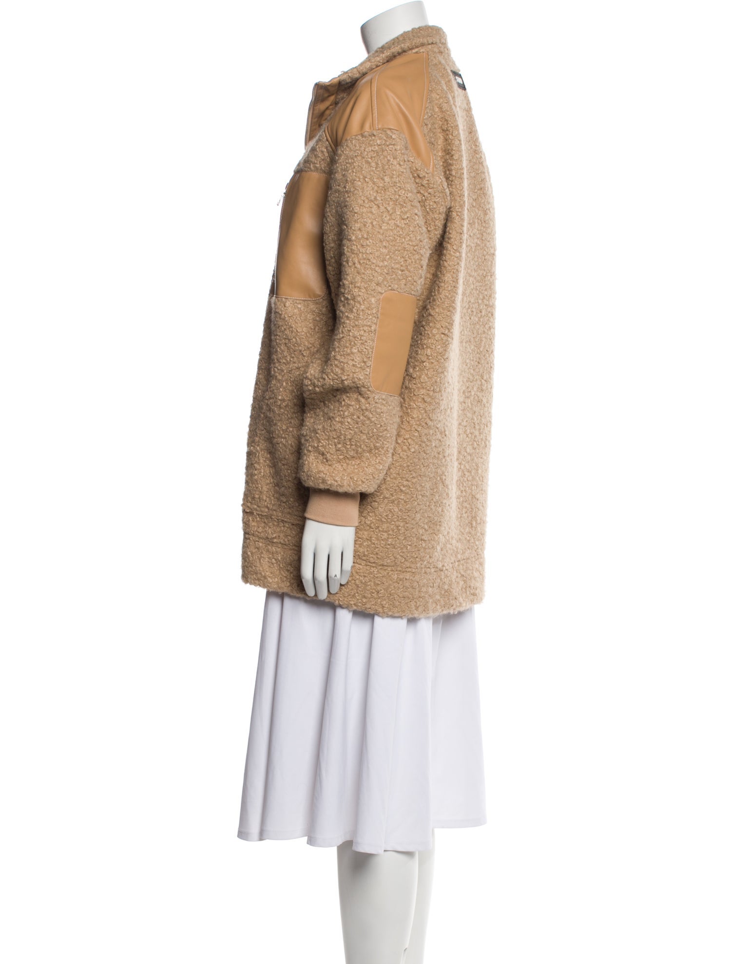 Staud Faux Fur Coat
